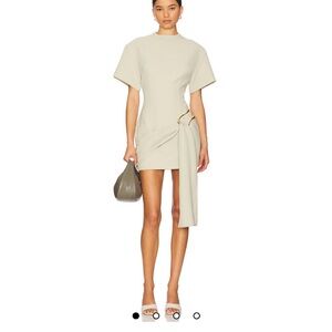 Martini Mini Dress in Matcha- LIONESS